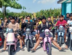 Bocil Motor listrik Modifikasi Ramaikan Kontes di GOR Sunan mertoyoso mlajeh Bangkalan