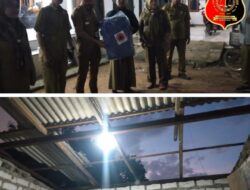 Camat Burneh Datangi 18 Lokasi warga terdampak Bencana Alam Angin Kencang di Wilayah Desa Lapor